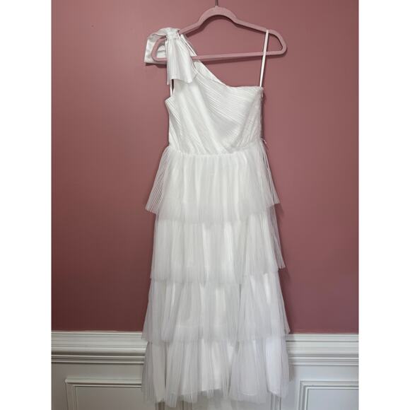 Show Me Your MuMu White One-Shoulder Maxi Dress - Picture 2 of 8